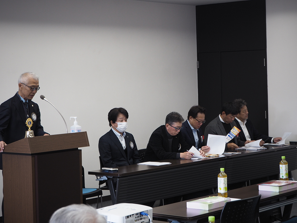 第1588回11月第二例会