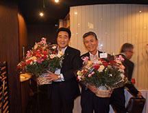 吉川会長、林幹事一年間ご苦労さまでした